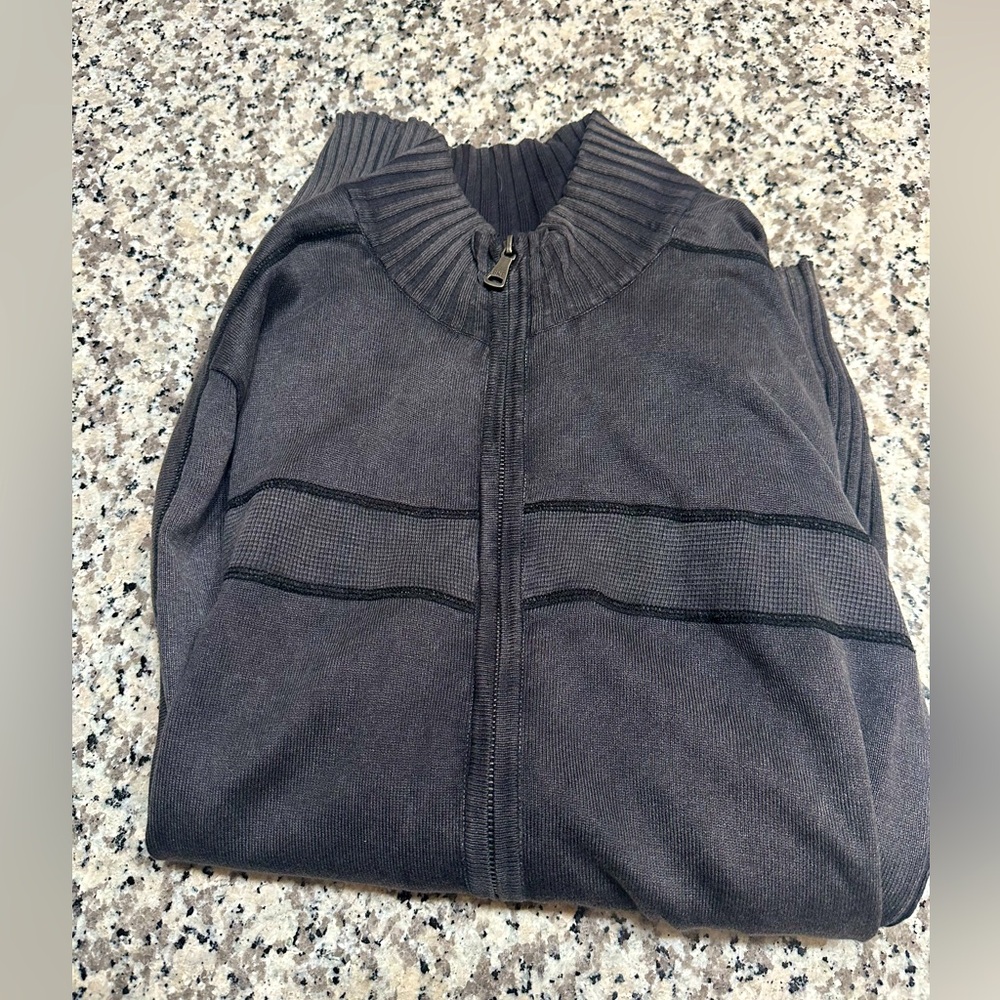 Distressed Buckle Cardigan